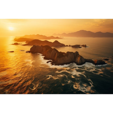 Island Sunset Canvas